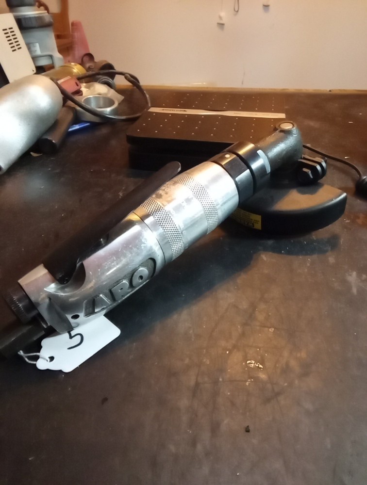 Aro Angle Grinder. 3/8 Spindle.  With Guard.  12,000 rpm