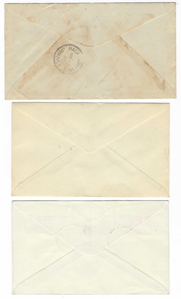 Commonwealth 1937 Coronation Covers x 9
