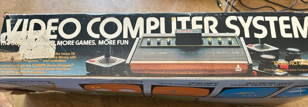 Original Atari Video Computer System Model No. CX-2600-Open Box