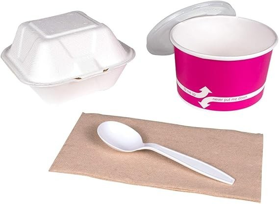 Watson Distributing Heavy Weight Spoon Plastic White 5.4" 1000/Case