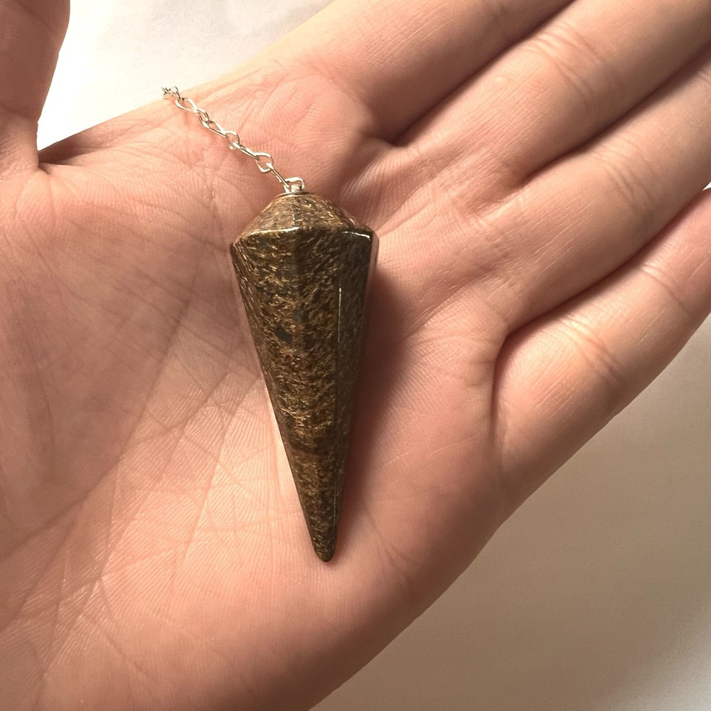 Bronzite Pendulum Natural Stone