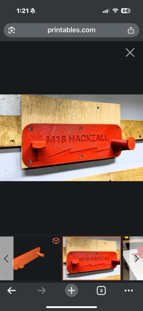 Milwaukee Hackzall Holder