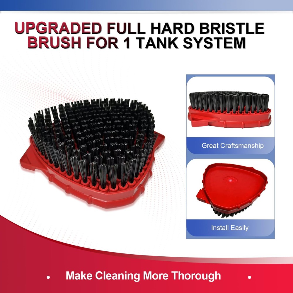 Upgraded Scrub Brush Compatible with O-Cedar EasyWring 1 System 7 Pack Triangle