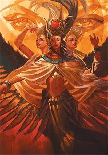 Goddess Isis Oracle Cards Pocket Size Deck!