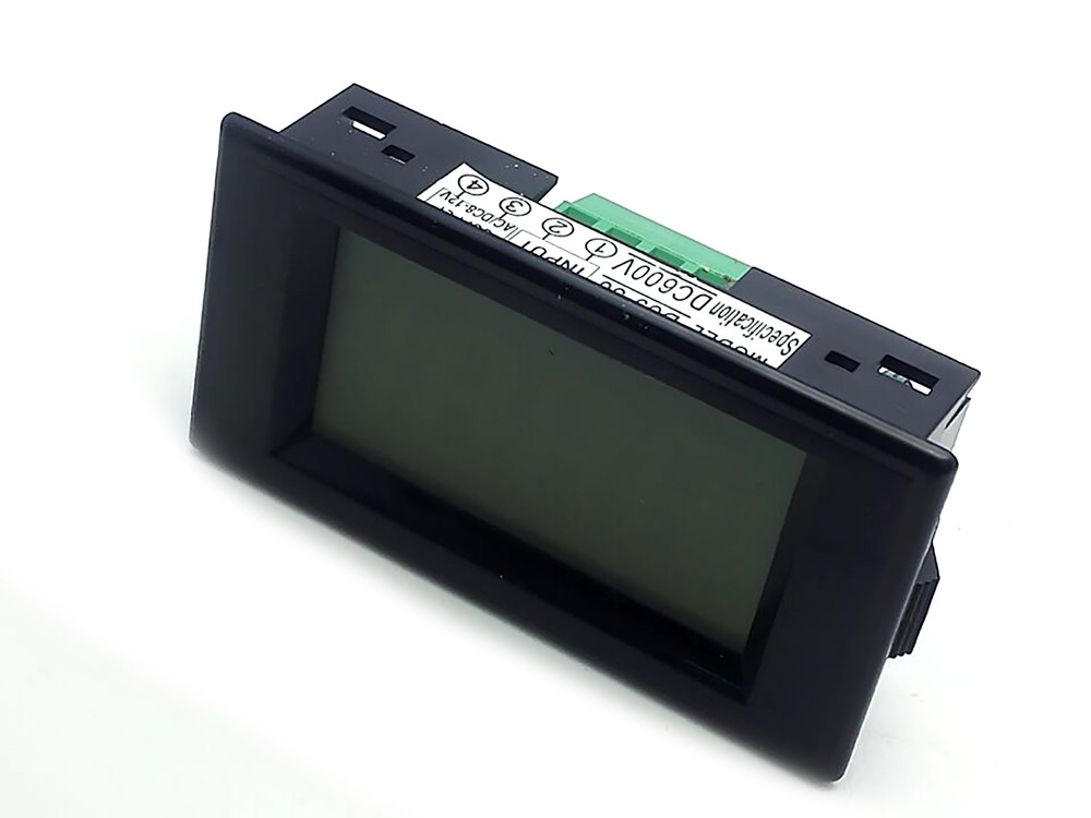 DC 0-599.9V 600V Blue LCD Digital Volt Voltage Panel Meter Voltmeter