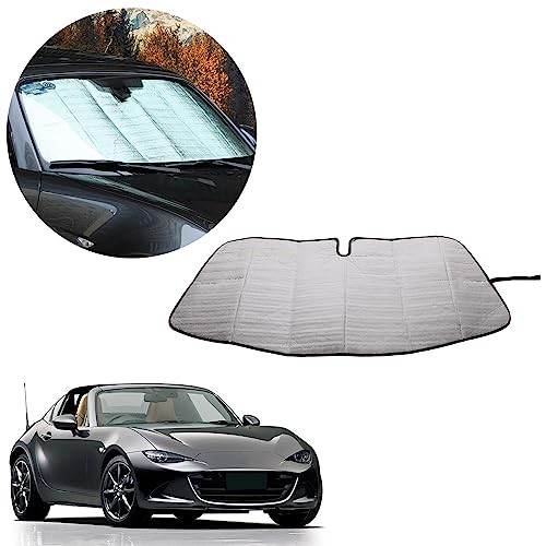 Car Windshield Sun Shade Compatible with Mazda MX-5 2016-2024,Front style A