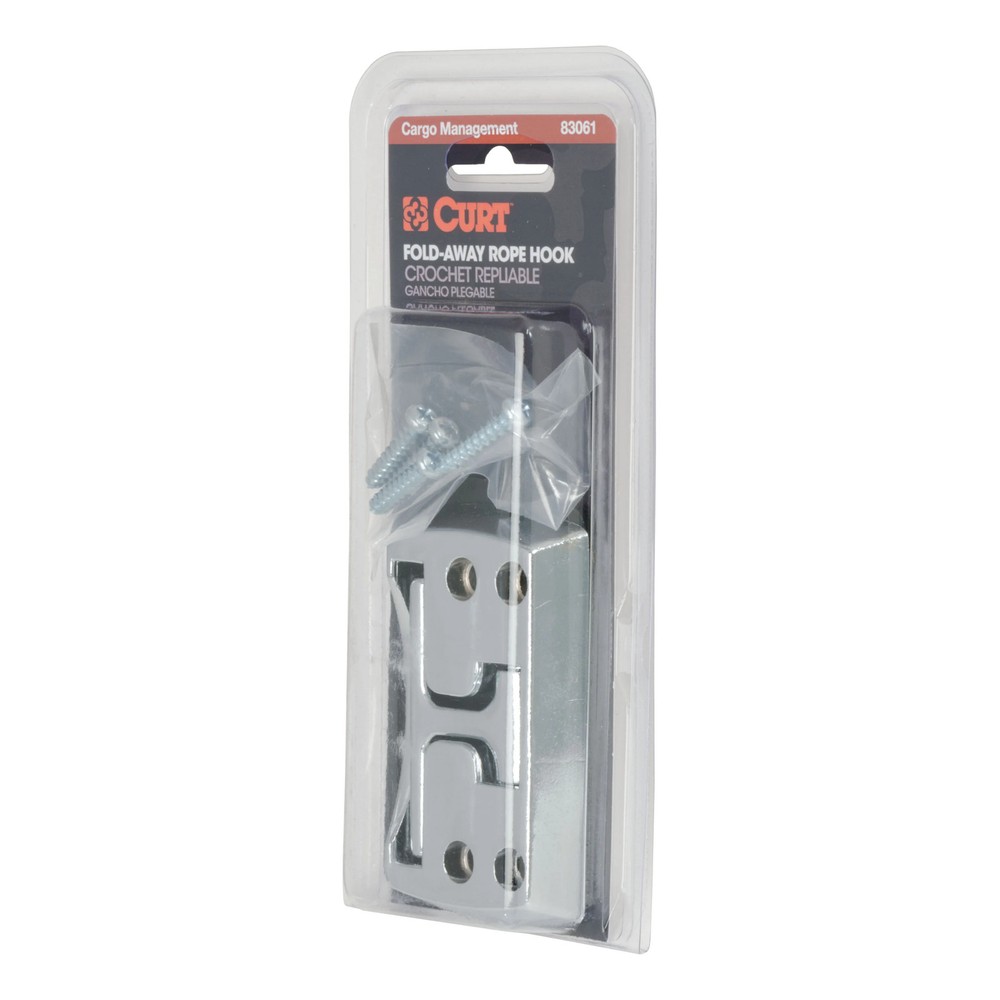 Curt Fold-Away Rope Hook (1,200 lbs, Packaged)