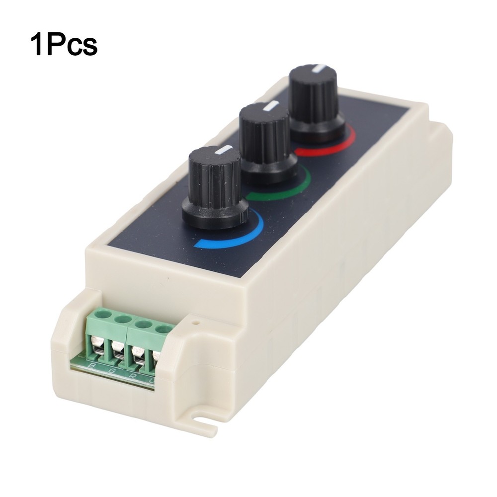 LED Lighting Control Dimmer Adjustable Brightness Three Channel Output