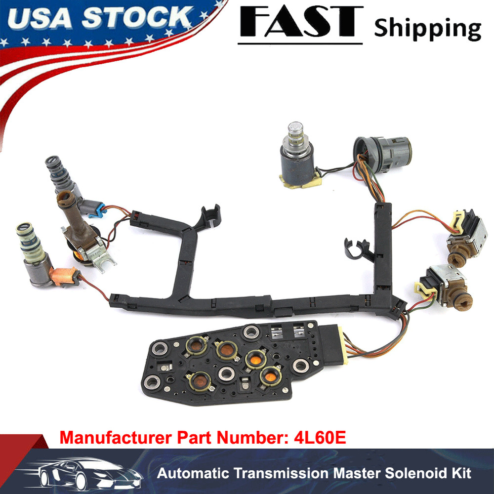 4L60E Transmission Solenoid Kit w/ Harness Filter Kit