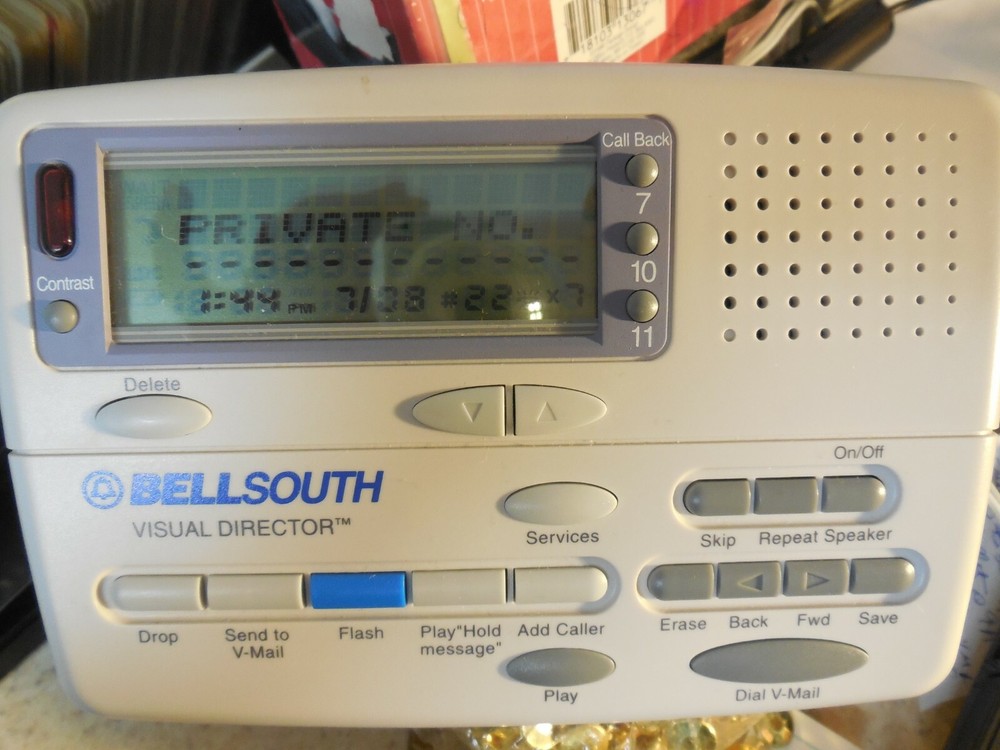 BellSouth Visual Director Voice Mail  Caller ID Pre-Owned