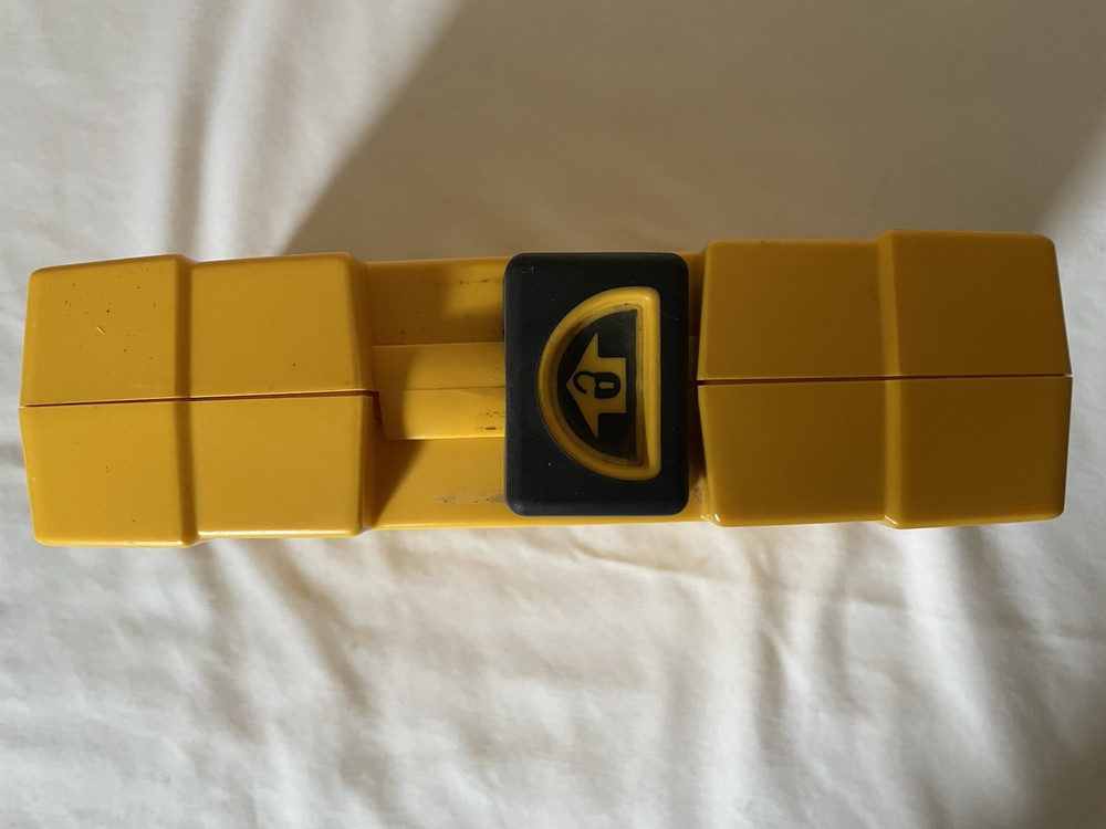 Dewalt Yellow Black Drill Bit Holder Organizer Locking Box Case ONLY