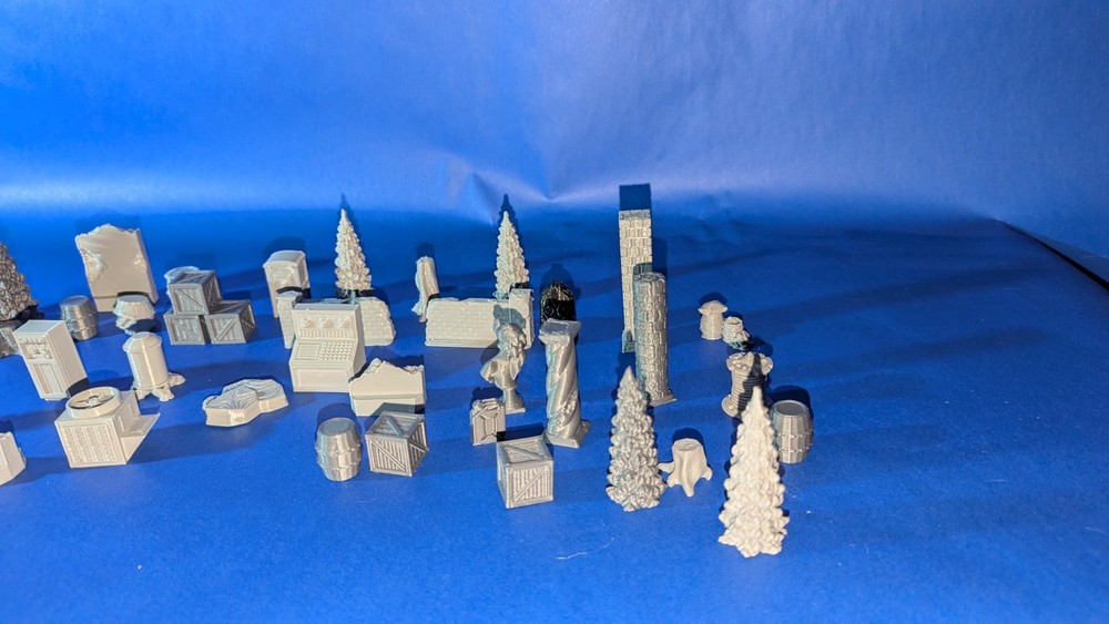 204 Pieces of scatter terrain bundle