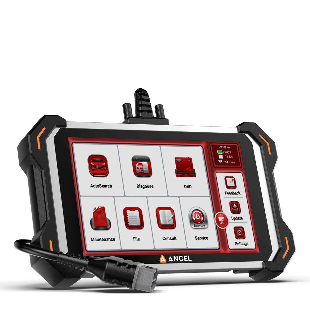 ANCEL DS600 Elite Auto OBD2 Diagnostic Scanner All System ECU Coding Active Test