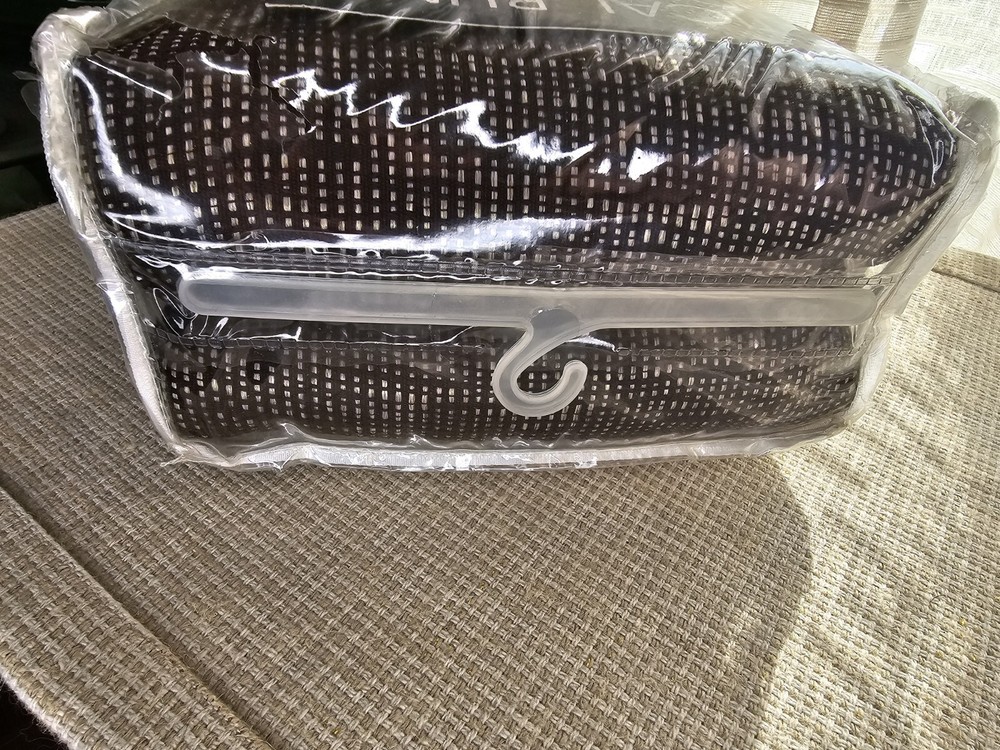 Vertical Blind Solution Calvin Contemporary Woven Panel 140” X 82 1/2” Brown