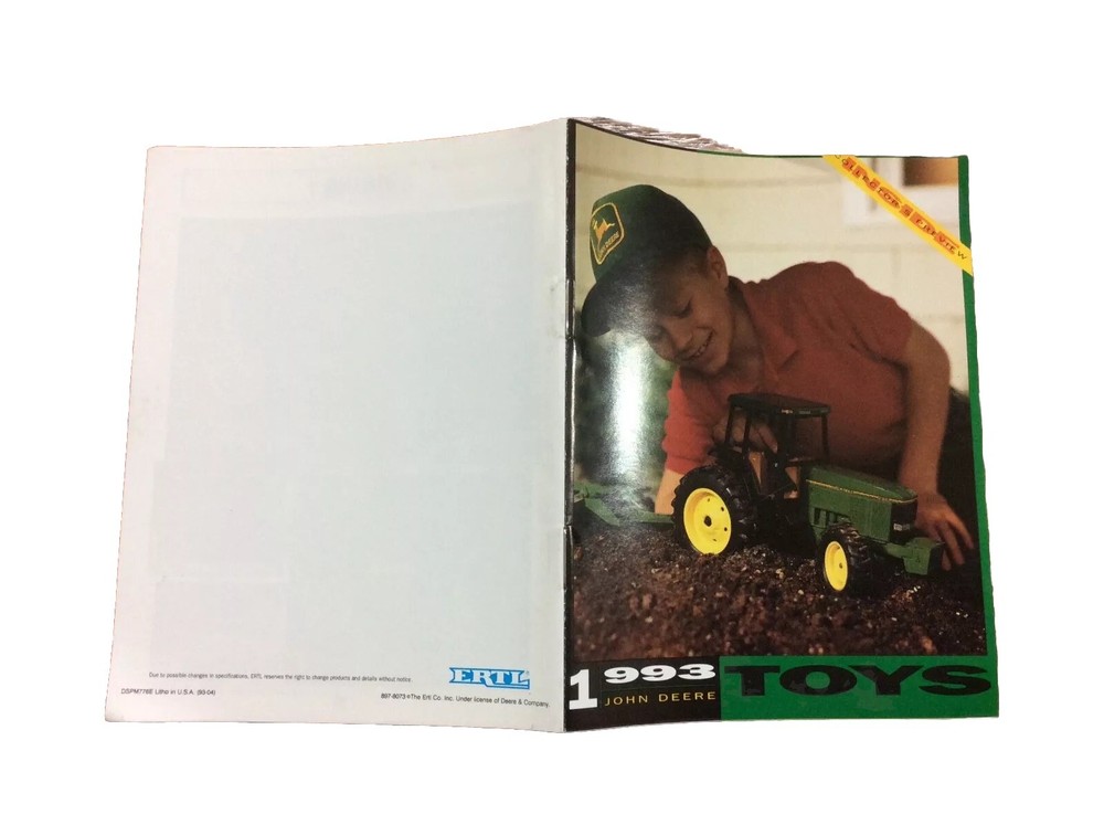 1993 John Deere Pocket Ertl Toy Book