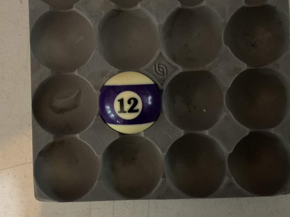 Aramith Pool Ball #12 Used