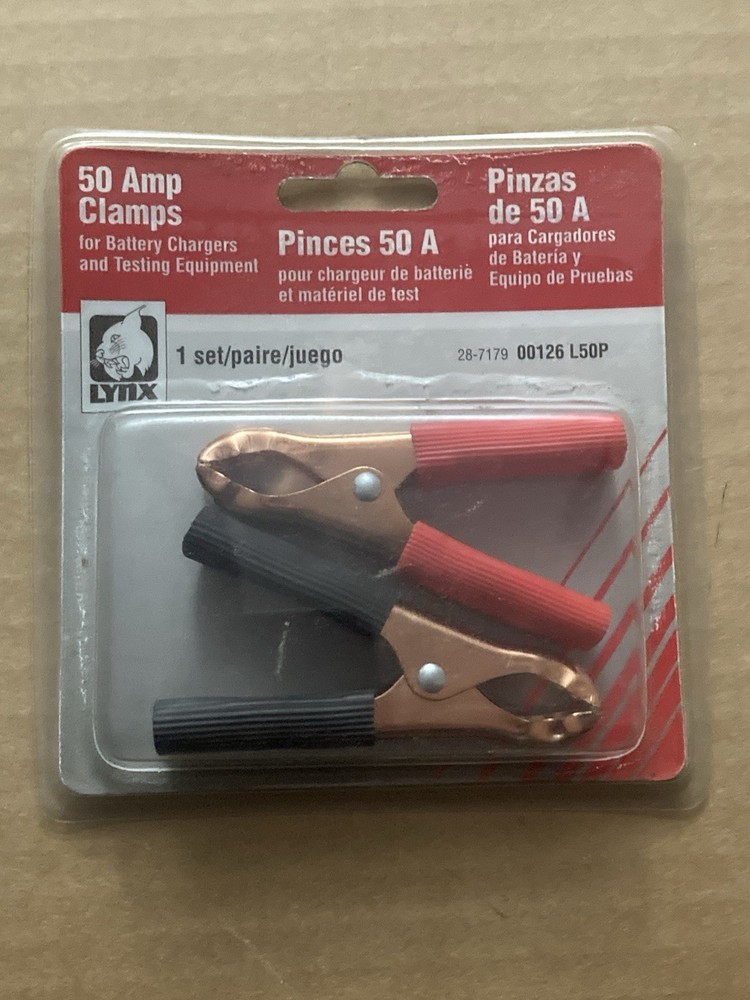 Lynx by East Penn 50 Amp Clamps