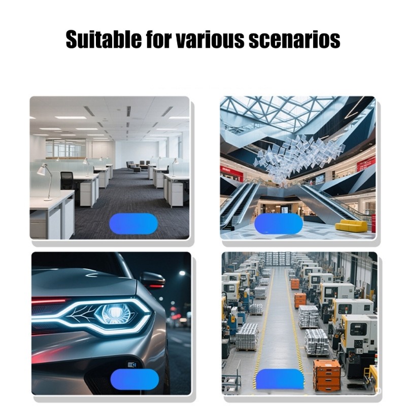 Digital Light Meter Luxmeter Tester Portable Design Builtin Storage for Lighting