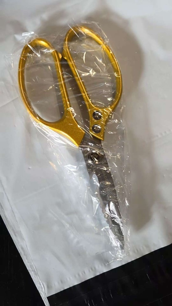 Gold Multi Function Kitchen Shears Heavy Duty Cooking Scissors US Fast Shipping