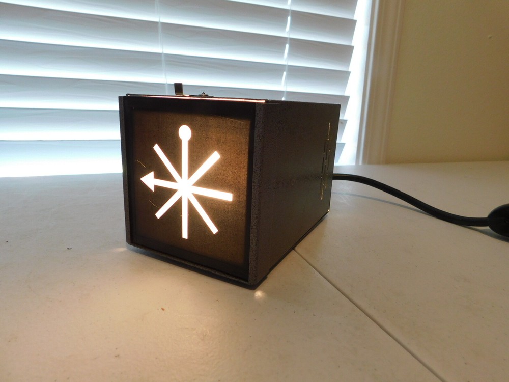 Vintage Metal Light Box - Military / Government Visual Acuity Testing Device