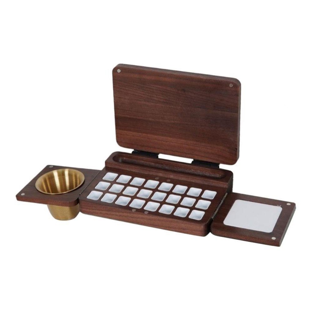 Watercolor Paint Box Folding Empty Palette Box