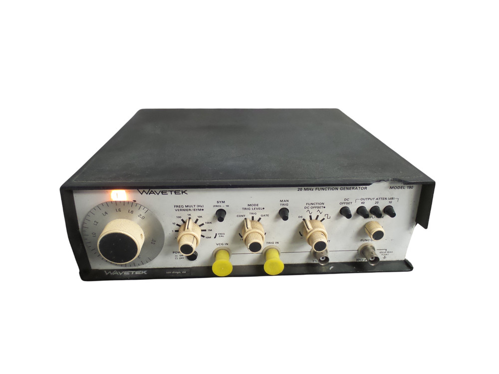 Wavetek Model 190 20 MHz Function Generator
