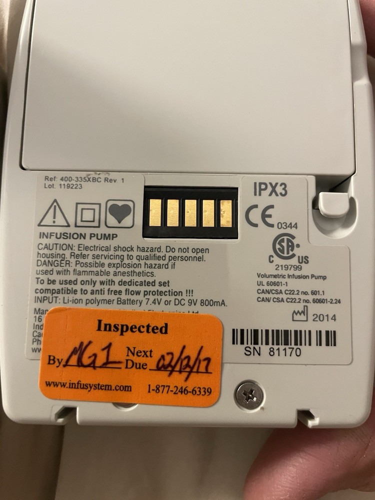 BodyGuard 323 Multi-Therapy Infusion Pump