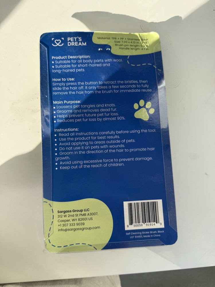 Self-Cleaning Slicker Brush for Pets – 5 Pack for $49 – Bulk Discounts