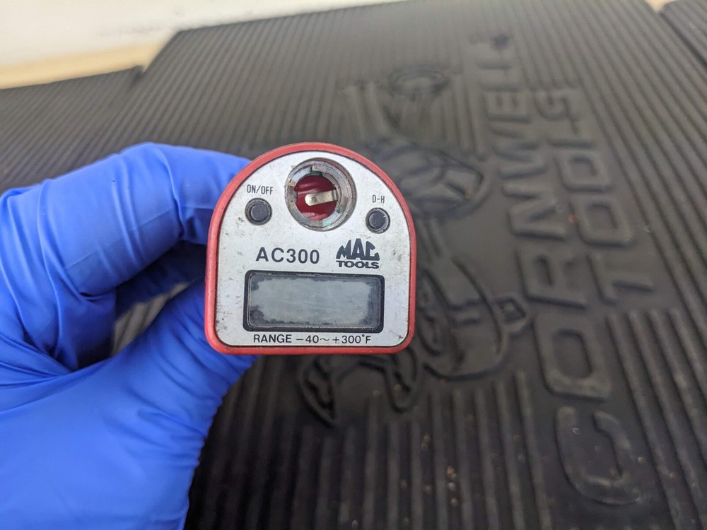 #bd328 Mac Tools Pocket Size Thermometer AC300 BROKEN AS IS