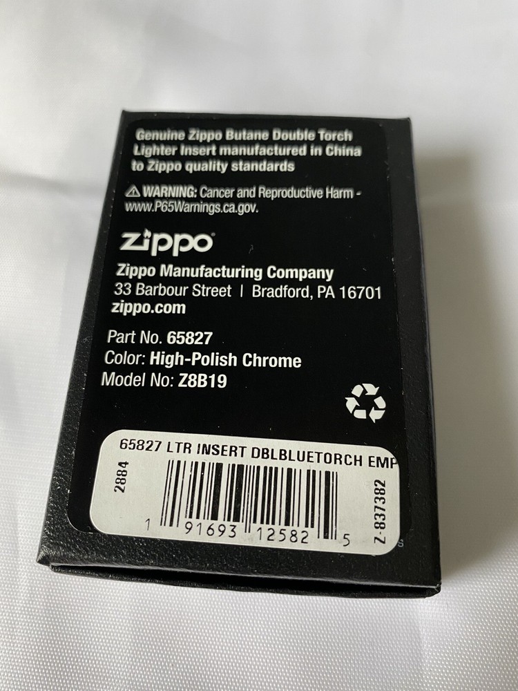 Zippo Double Jet Torch Lighter Replacement Insert - 65827 - New