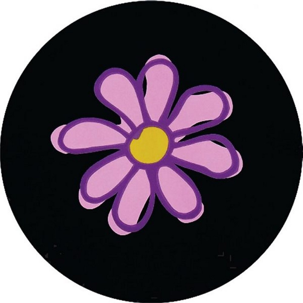 Pink daisy tire cover Access Any Size