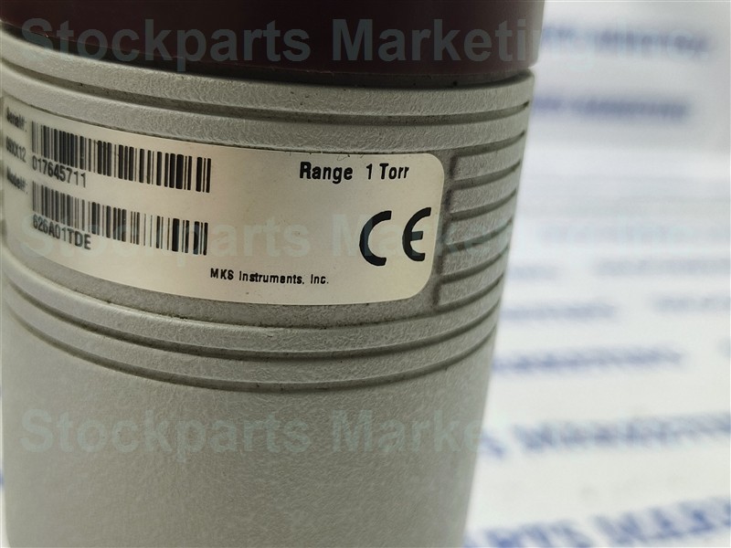 MKS Instruments 626A01TDE Range 1 Torr Baratron Capacitance Manometer