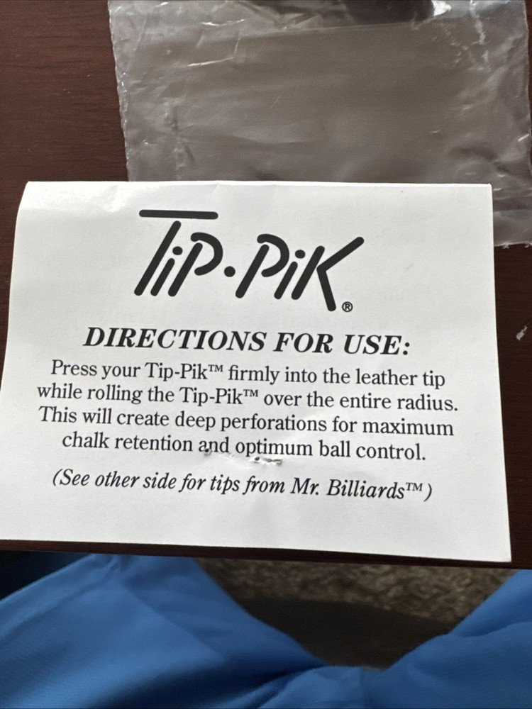 Tip Pik Cue Tip Tool