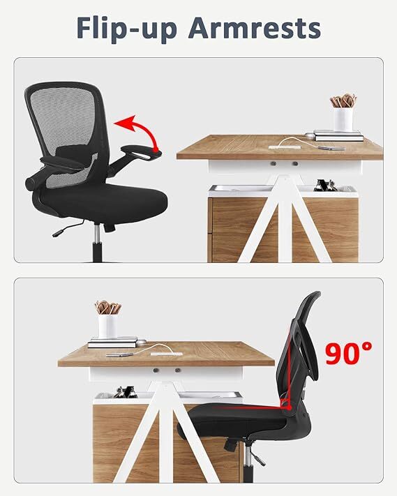 SYTAS BLACK OFFICE CHAIR SBGY005
