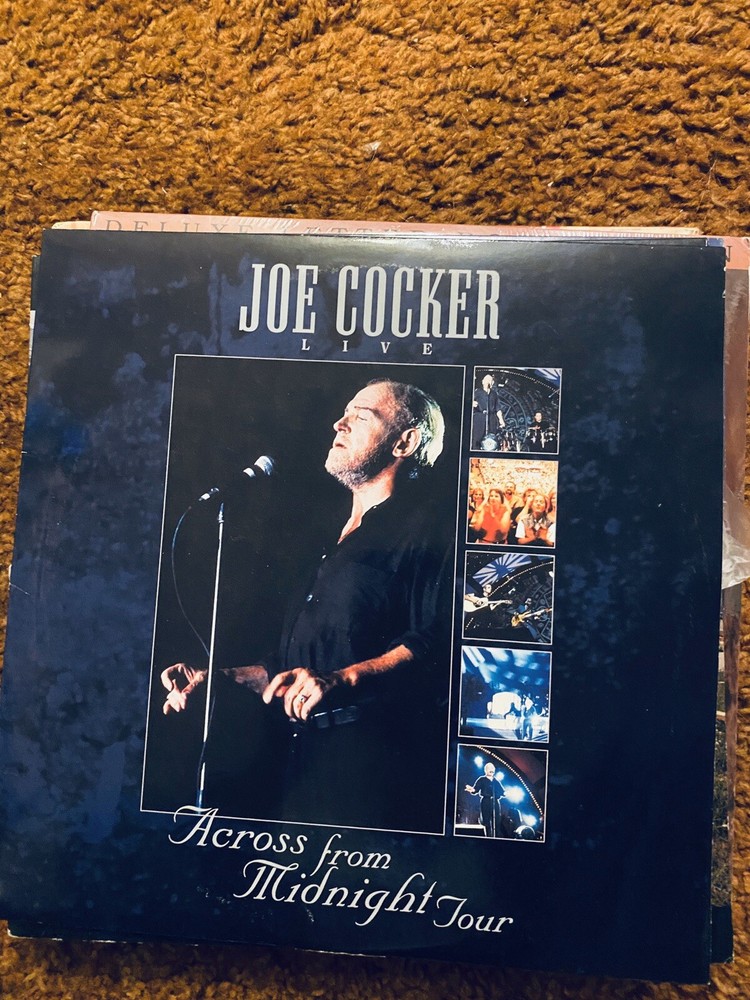 Joe Cocker LIVE / Across From Midnight------------ Laserdisc
