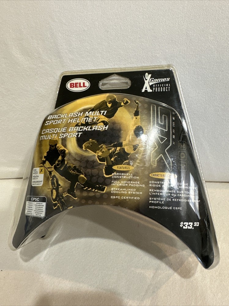 Bell X-Games Size Small Medium Backlash Sport Helmet Replacement Padding Inserts