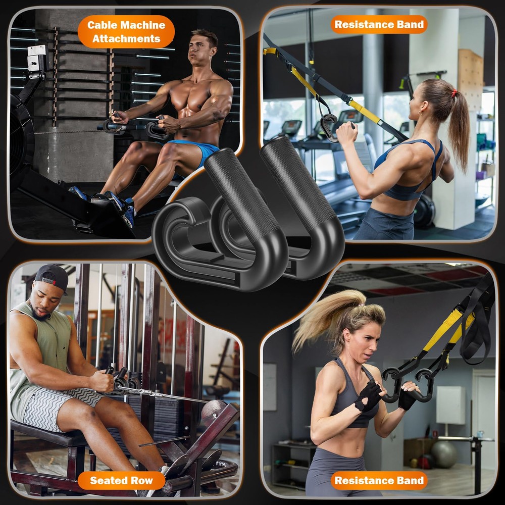 Neutral Grip Pull Up Handles Heavy Duty for Pull Up Workout Handles & Exercise