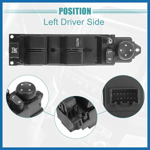 Front Left Driver Side Power Window Switch Fit for Mazda 2 M2 2007-2013