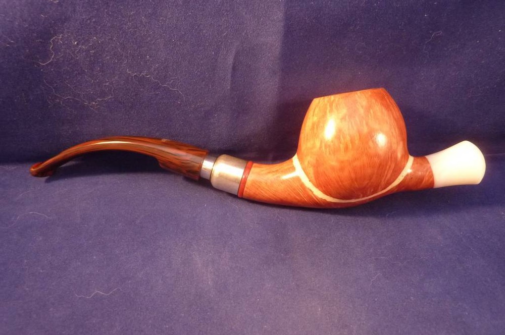 Pipe Luigi Viprati ** Special with Double Silver
