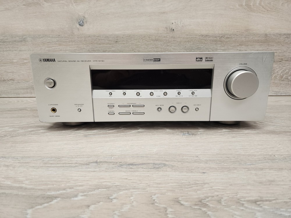 Yamaha HTR-5730 Natural Sound AV Receiver Stereo With Remote Bundle Tested
