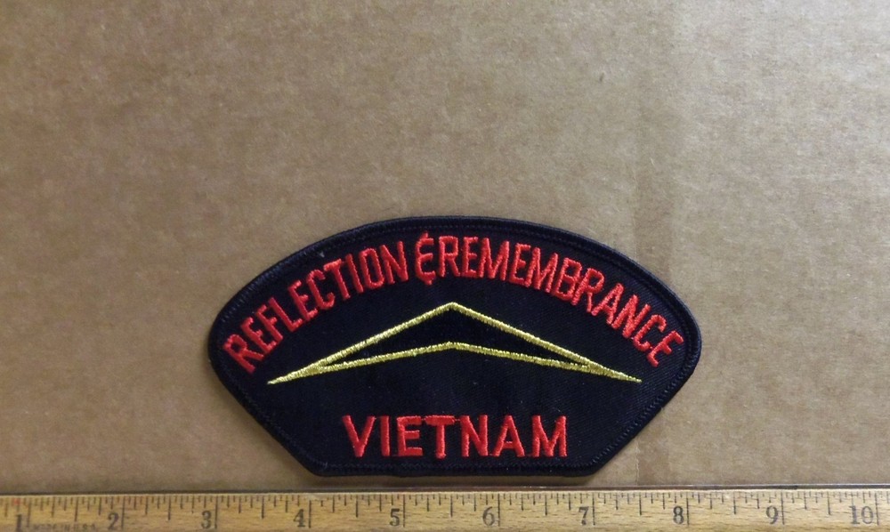 "Reflection & Remembrance Vietnam" Embroidered Patch