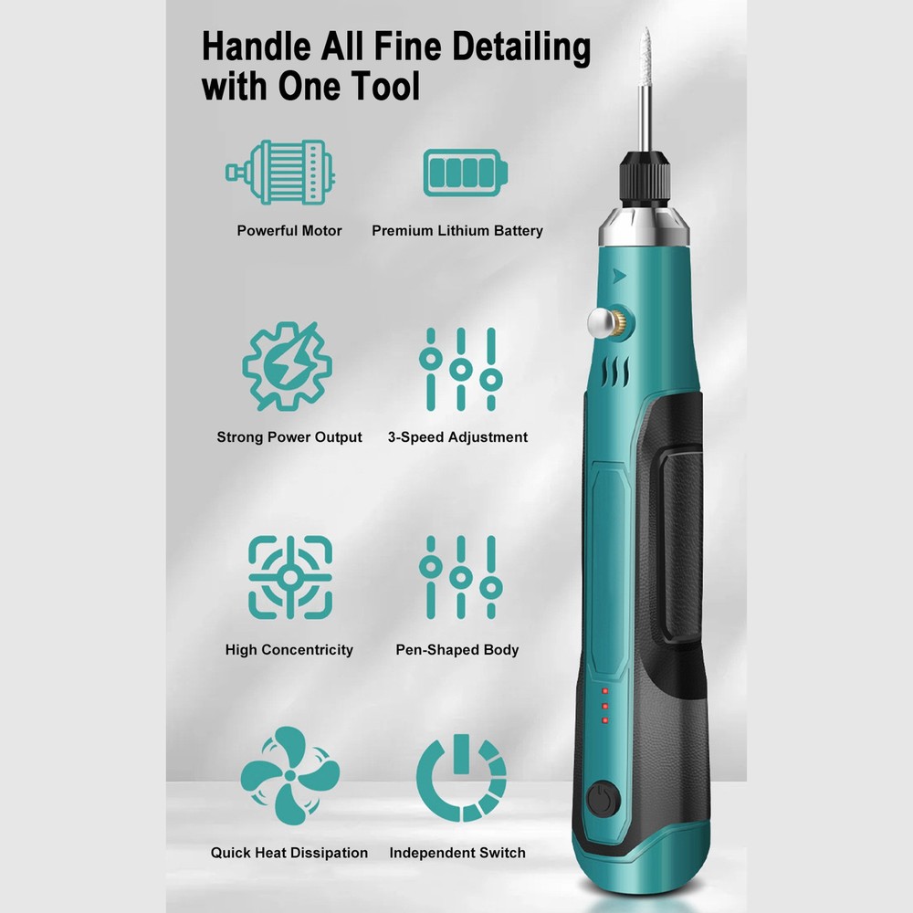 2-Mini Electric Grinder For Crafting Tasks