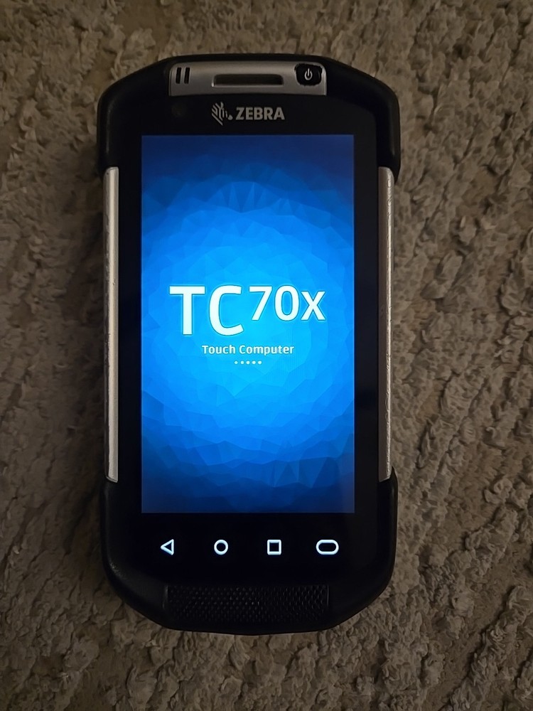 ZEBRA TC70 TC700K-0MB24B0 Handheld Computer & Barcode Scanner TC700K NO CHARGER.