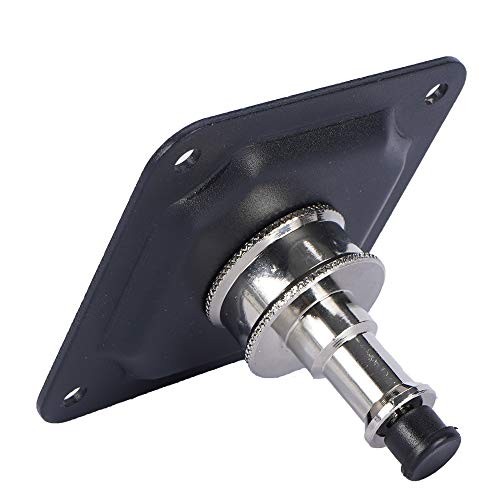 Light Wall and Ceiling Mount with 5/8" Stud and 1/4" Thread with Screws for