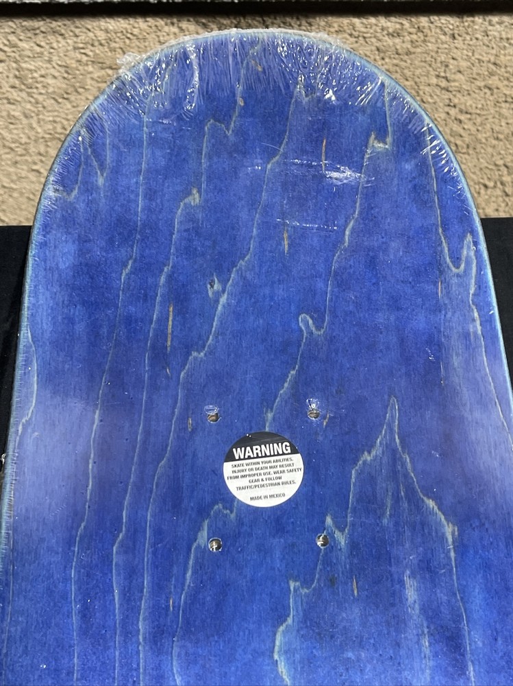 black plague Skateboard Deck Transworld Collab New