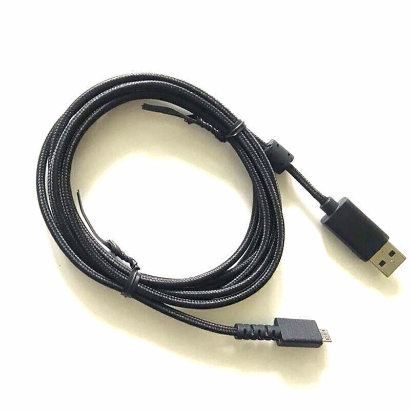 USB Charging Cable Data Braided Cord For Logitech G502 Wireless Gaming Mouse