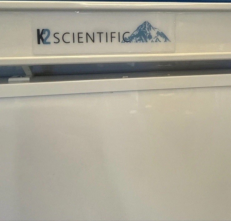 K2 scientific 20 Cu. Ft. Upright Solid Door pharmaceutical / laboratory Freezer