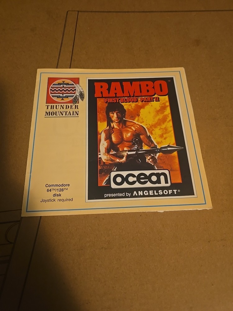 Vintage - Commodore 64 & 128 Computer Gaming Instructions & Booklet Lot