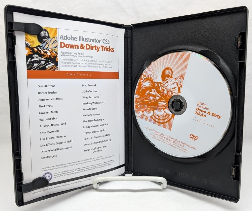 Adobe Illustrator CS3 Down & Dirty Tricks w/ Corey Barker (DVD-ROM) Complete