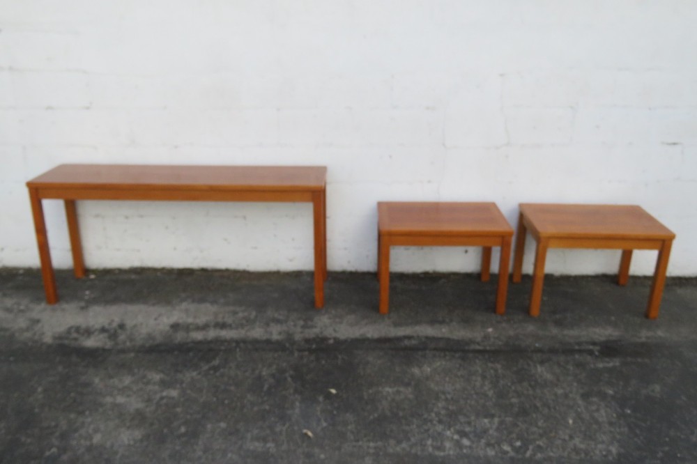 Interform Collection Danish Modern Long Library Console Table 6273